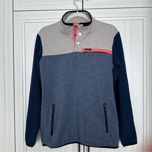 Belong Women's Powell Fleece Pullover - Vintage Blue (Medium)